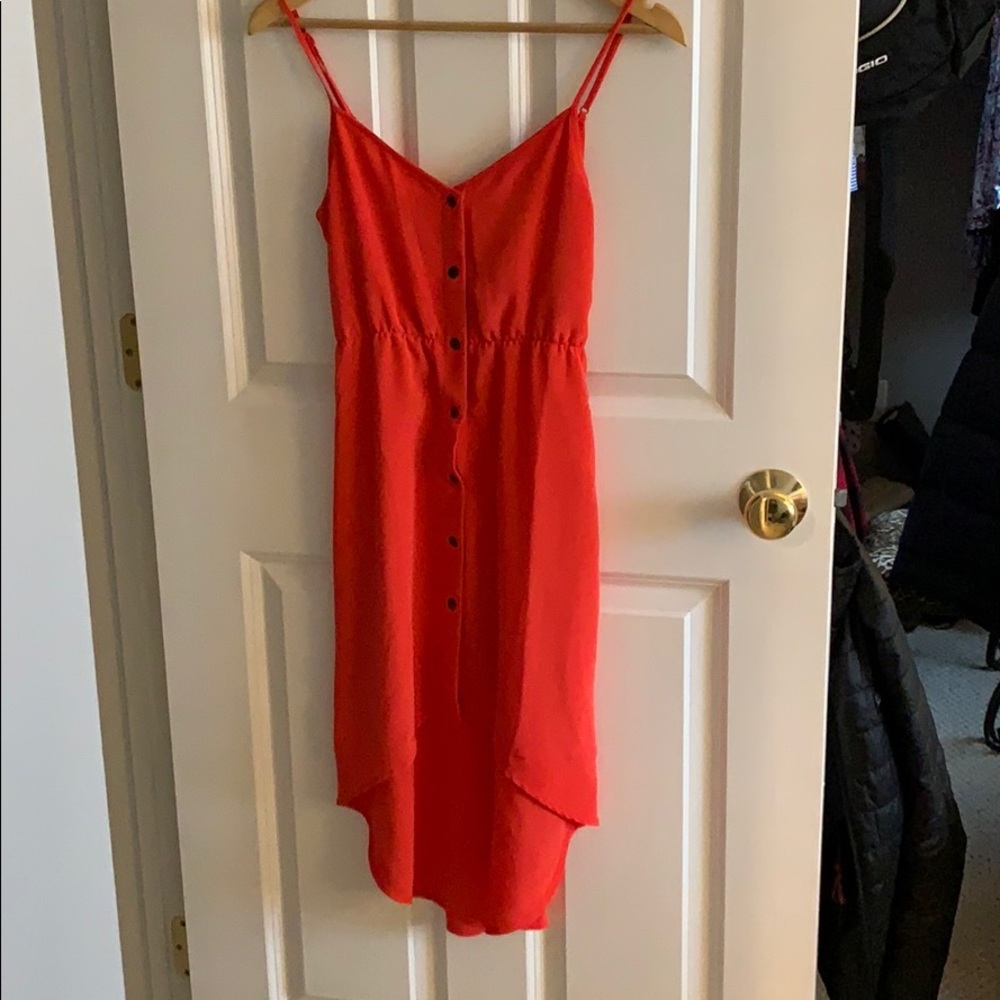 High low worn once dress